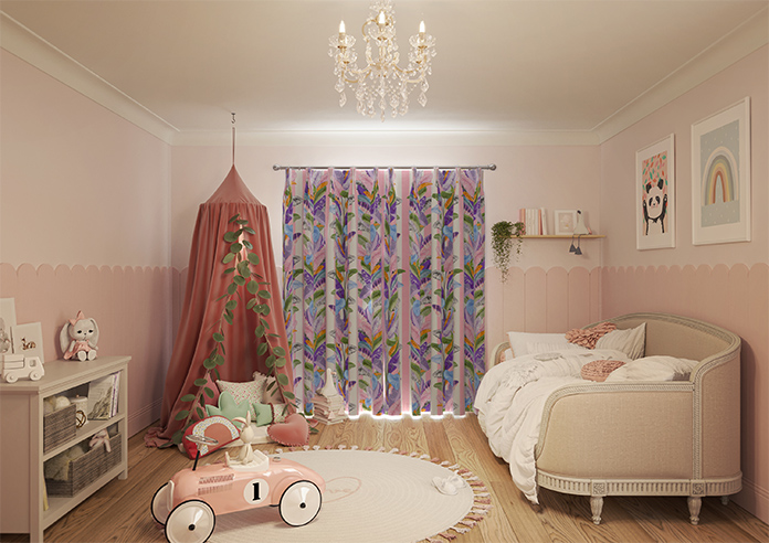 Palm Springs, Pink Stripe - Made To Measure Curtains - Image 15